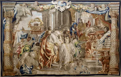 Arazzo fiammingo. Serie Apoteosi dell
