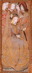 Arazzo fiammingo. Serie Devozione di Nostra Signora o Panni d