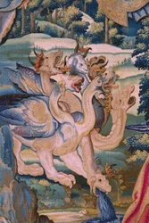 San Michele che sconfigge il drago (dalla serie L