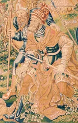 Arazzo fiammingo. Serie Il libro di Giuditta. La decapitazione di Oloferne