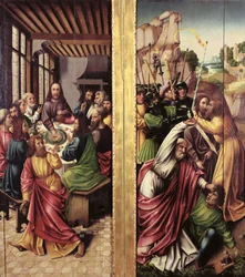 Bacio di Giuda e Ultima Cena, c.1500