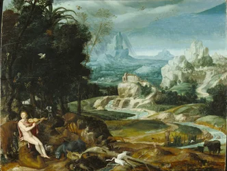Paesaggio con Orfeo, c.1570