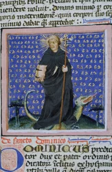 Pagina dalla Legenda Aurea, Bruges, c.1400-10