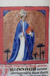Pagina dalla Legenda Aurea, Bruges, c.1400-10