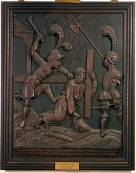 Il Nostro Salvatore Cade mentre Porta la Croce, dalla cappella, c.1520