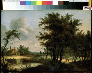 Paesaggio della campagna olandese