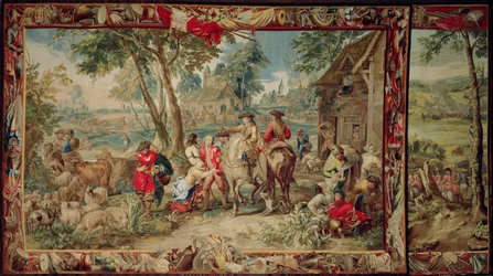 Sacco, dalla serie La Scienza Militare, Officina di Judocus de Vos, c.1715-24