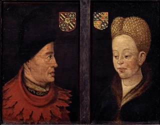 Ritratto di Giovanni il Temerario e Margaretha di Baviera