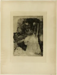 Donna con una lampada Carcel