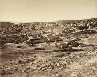 Veduta panoramica di Nazareth, Israele