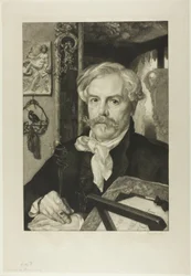 Ritratto di Edmond de Goncourt