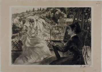 La terrazza di Villa Brancas