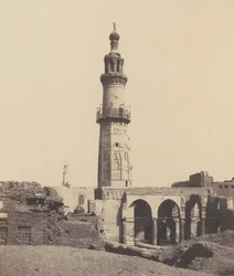 Djirdjeh, Moschea in Rovine sul Bordo del Nilo, 1851-52, stampato 1853-54