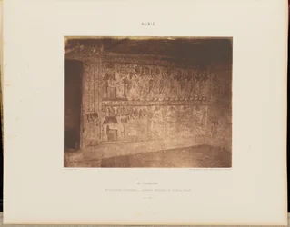 El-Fourdjeh. Architettura ipogea - Pittura interna della parete destra