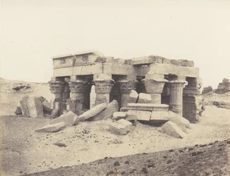 Kôm-Ombou Ombos, Vista Generale delle Rovine, 1851-52, stampato 1853-54