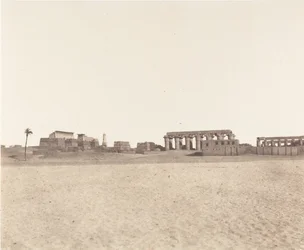 Louksor Tebe, Vista Generale delle Rovine