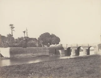 Syout, ponte sul grande canale, 1851-52, stampato 1853-54