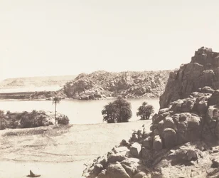 Tâfah, Rocce Granitiche sulle Rive del Nilo, 1851-52, stampato 1853-54