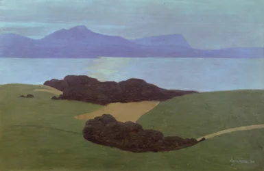 Vista sul Lago Lemano dalla zona di Cheseaux-Romanel