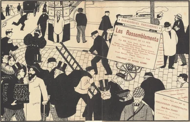 Copertina del libro "Les Rassemblements"