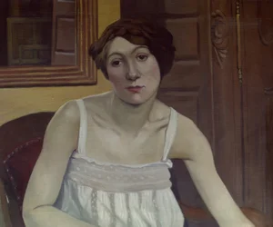 Ritratto di donna a mezzo busto