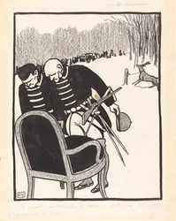 Grandi Cacciatori--Il Cervo è pronto, 1903