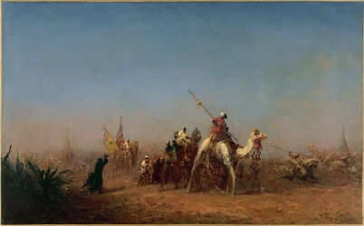 Carovana sulla strada per La Mecca