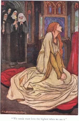 "Dobbiamo avere il massimo quando lo vediamo" (Ginevra) (litografia a colori)