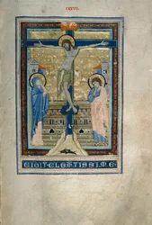 Crocifissione (Cod. Conventi Soppressi, ms. 233, c. 151)