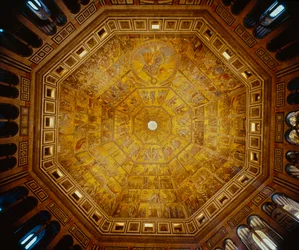 Soffitto a cupola del Battistero di San Giovanni, Firenze