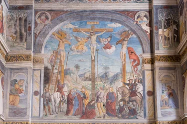 Gli affreschi del coro delle monache, Floriano Ferramola