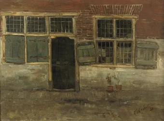 Piccole case, Leiden, 1881