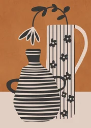 Vasi boho e fiori