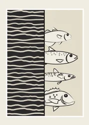 Immagine di un pesce che nuota