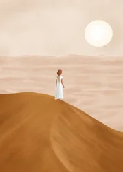 Viaggio solitario nel deserto