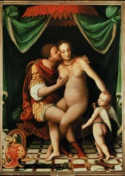 Venere e Marte (dipinto su tela)