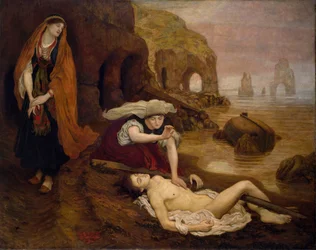 Il ritrovamento di Don Giovanni da parte di Haidee, c1870