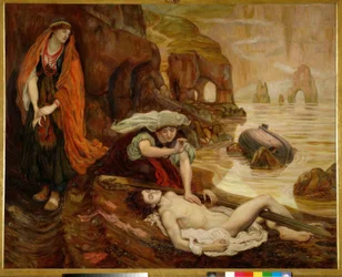 Haydee trova il cadavere di Don Giovanni