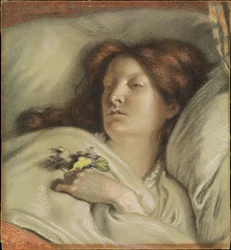 La convalescente (Ritratto della moglie dell