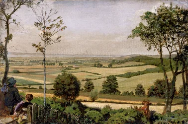 Vista da Shorn Ridgway, Kent
