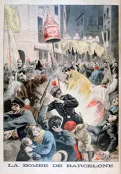 Una bomba a Barcellona, 1896
