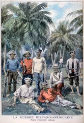 Insorti cubani durante la guerra ispano-americana, 1898