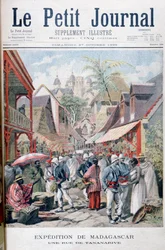 Tananarive Antananarivo, capitale del Madagascar, 1895