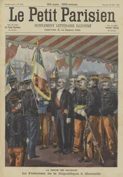 Il presidente Loubet di Francia in visita a Marsiglia