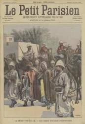 La cattura di Ain Salah, Algeria: capi tuareg fatti prigionieri dai francesi