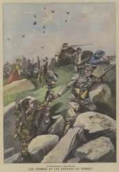 Il patriottismo dei boeri: donne e bambini che aiutano in prima linea