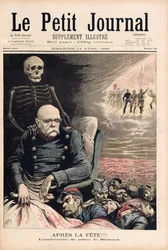 Dopo la festa: compleanno del principe Bismarck, da «Le Petit Journal», 14 aprile 1895