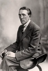 Gerald Du Maurier 1873-1934, attore e direttore teatrale inglese, inizio XX secolo