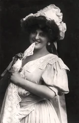 Marie Studholme 1875-1930, attrice inglese, anni 1900