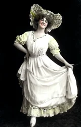 Marie Studholme 1875-1930, attrice inglese, inizio XX secolo